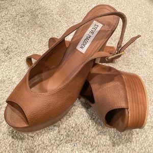 Steve Madden Jonnah Platform OTSlingback Heels